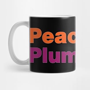 Peaches and Plums Mug